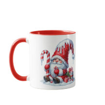 Jolly jul Elf Coffee Mugg