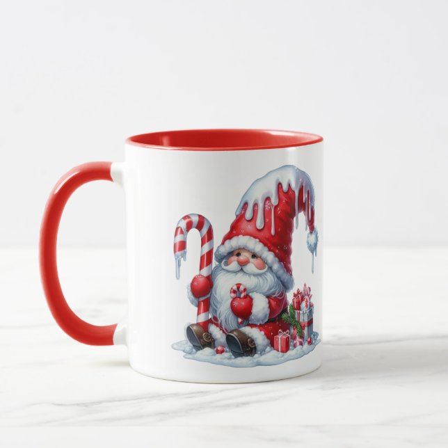 Jolly jul Elf Coffee Mugg (Vänster)