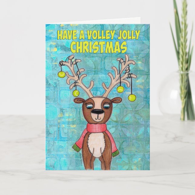 Jolly jul för salva helgkort (Framsida)