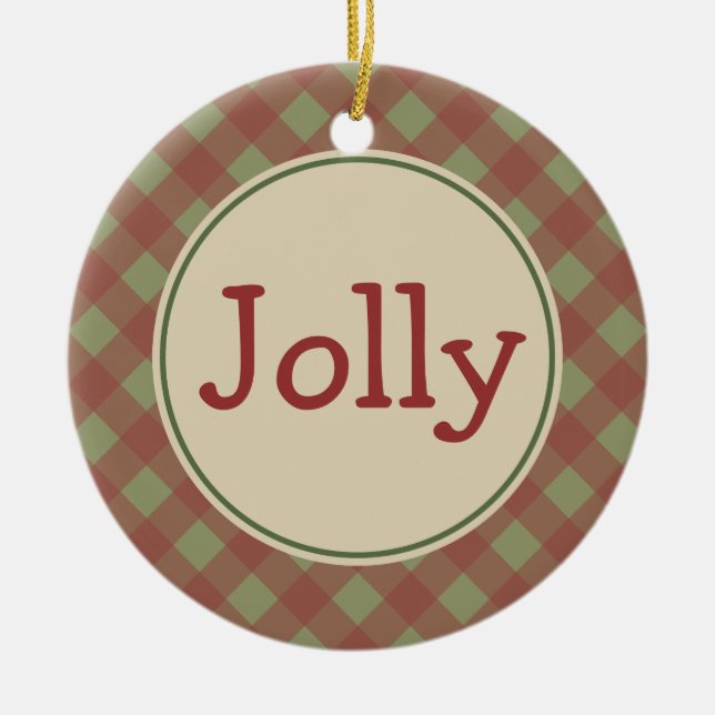 Jolly jul Ornament (Framsidan)