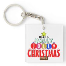 Jolly Julgran Ornaments Monogram