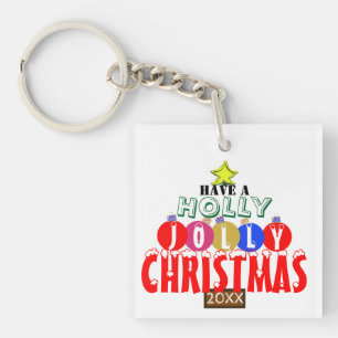 Jolly Julgran Ornaments Monogram