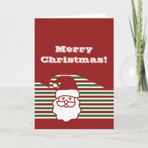 Jolly julhälsningskort helgkort