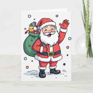 Jolly julkort - Blank Inside Helgdag Kort