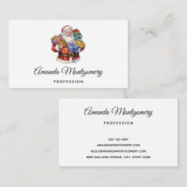 Jolly Jultomten Classic-jul Visitkort