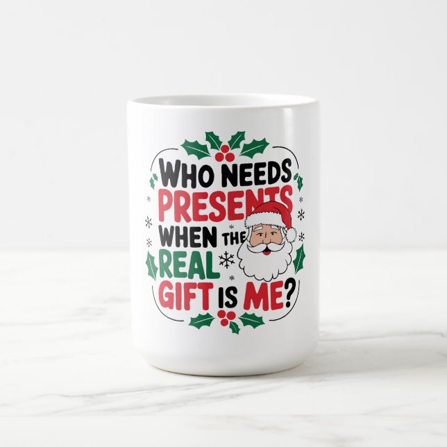 Jolly Jultomten ger Festive Cheer till alla Kaffemugg (Center)