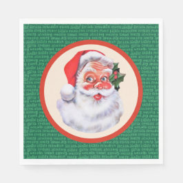 Jolly Jultomten jul Party Papper Pappersservett