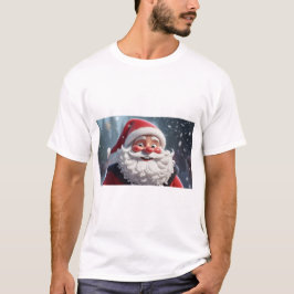 Jolly Jultomten jul T-Shirt för manar