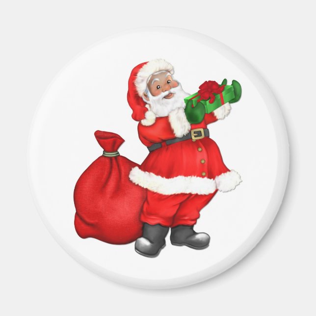 Jolly Jultomten Magnet (Framsidan)