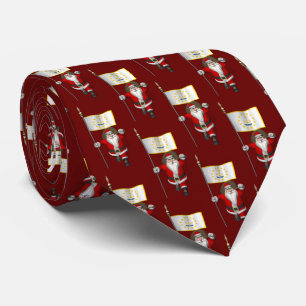 Jolly Jultomten med Flagga i Rhode island Slips