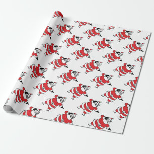 Jolly Jultomten ringer renar på jul Presentpapper