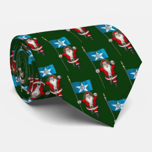 Jolly Jultomten with Flagga of Houston Slips