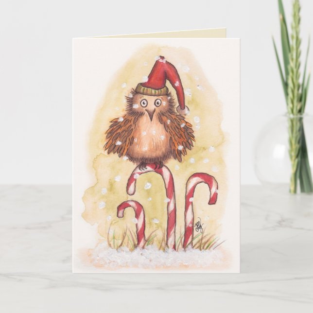 Jolly juluggla helgkort (Framsida)