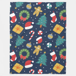 Jolly Jumble Helgdag Fleece Blanket