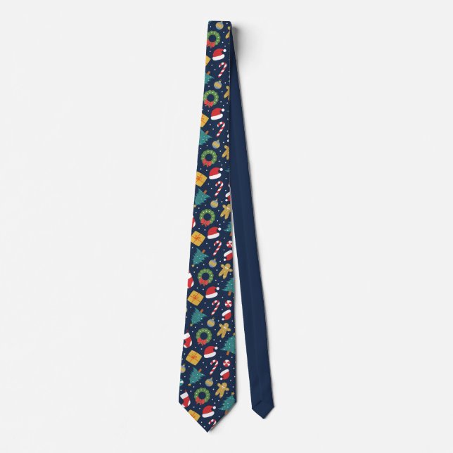 Jolly Jumble jul Necktie Slips (Framsida)