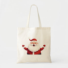 Jolly Kawaii Santa Claus Tygkasse