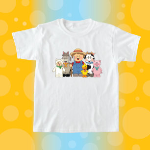 Jolly Kins Barnyard Buddies Boy T Shirt