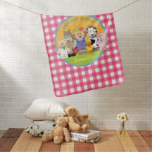 Jolly Kins Barnyard Buddies Girl