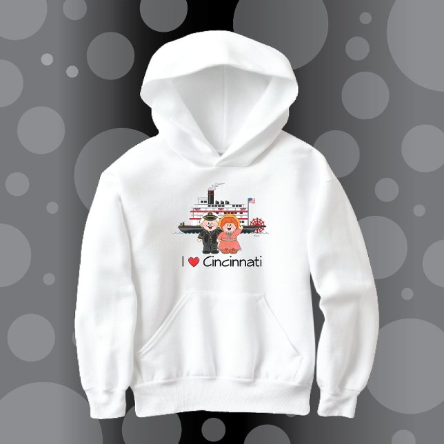 Jolly Kins I Kärlek Cincinnati Hoodie T Shirt (Skapare uppladdad)
