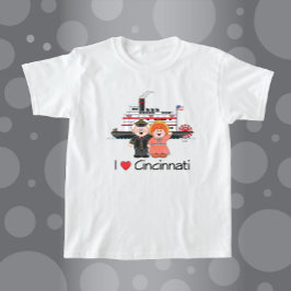 Jolly Kins I Kärlek Cincinnati T Shirt