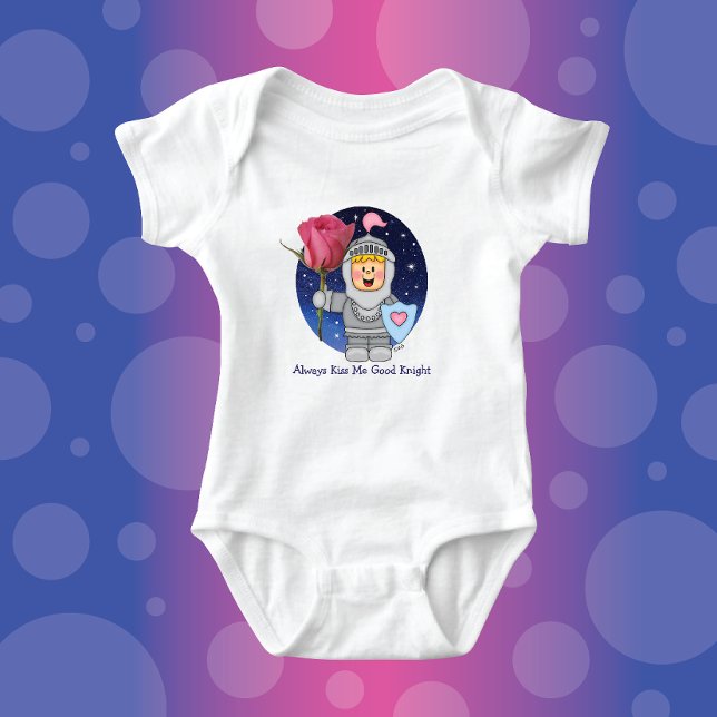 Jolly Kins Kiss Me Bra Knight T Shirt (Skapare uppladdad)