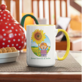 Jolly Kins Solros Friend Mugg