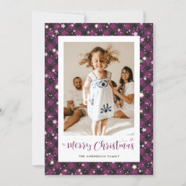 Jolly Lila Play Photo God jul Julkort