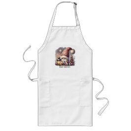 Jolly Little Gnome Long Apron Långt Förkläde