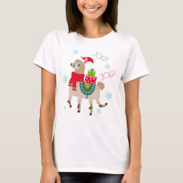 Jolly Llama jul T Shirt