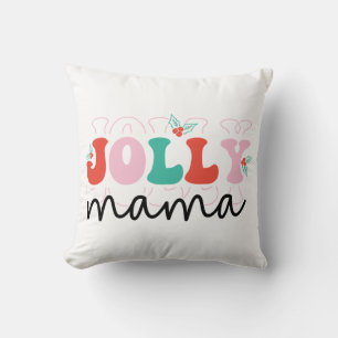 Jolly Mamma Ho Ho Ho jul Dekorativ kudde