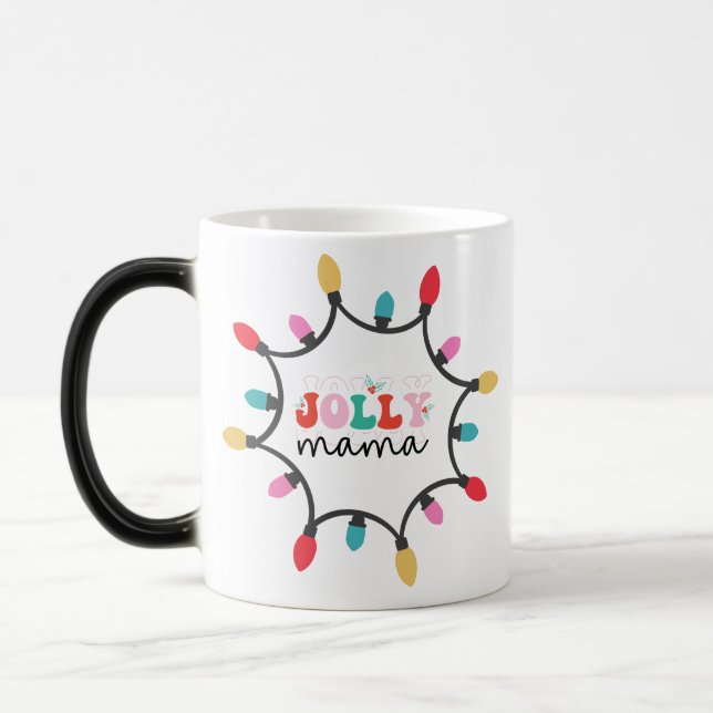 Jolly mamma- jul light magisk mugg (Vänster)