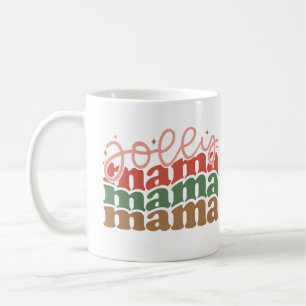 Jolly Mamma Retro Groovy Helgdagars jul Kaffemugg