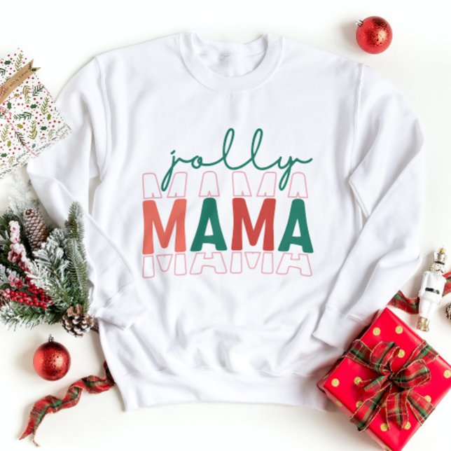 Jolly Mamma Sweatshirt Winter Julhelg (Skapare uppladdad)