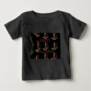 Jolly Mouse Santa: A Roligt Helgdag Illustration. Tee Shirt