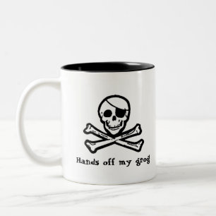 Jolly mugg för Roger piratGrog