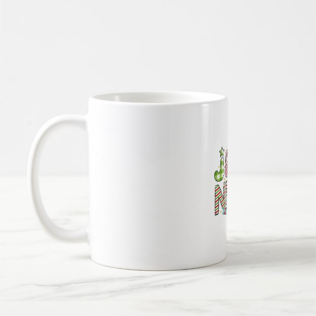 Jolly Nurse, Halloween Classic T-Shirt Kaffemugg (Vänster)