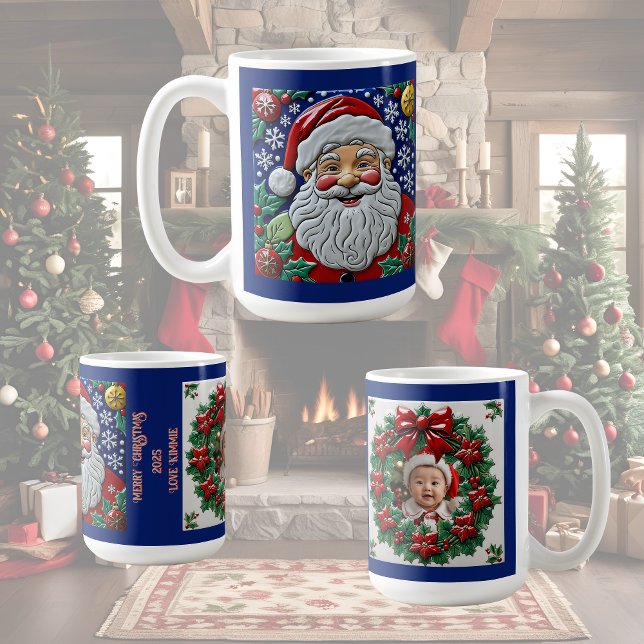 Jolly Ol Saint Nick Anpassade Kaffemugg (Skapare uppladdad)