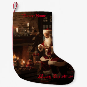 Jolly Old Saint Nick Liten Julstrumpa