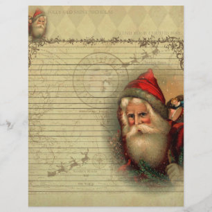 Jolly Old St Nicholas Brev från Santa Papper