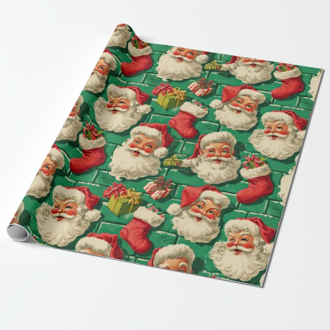 Jolly Old St. Nick's Presentpapper (Utrullad)