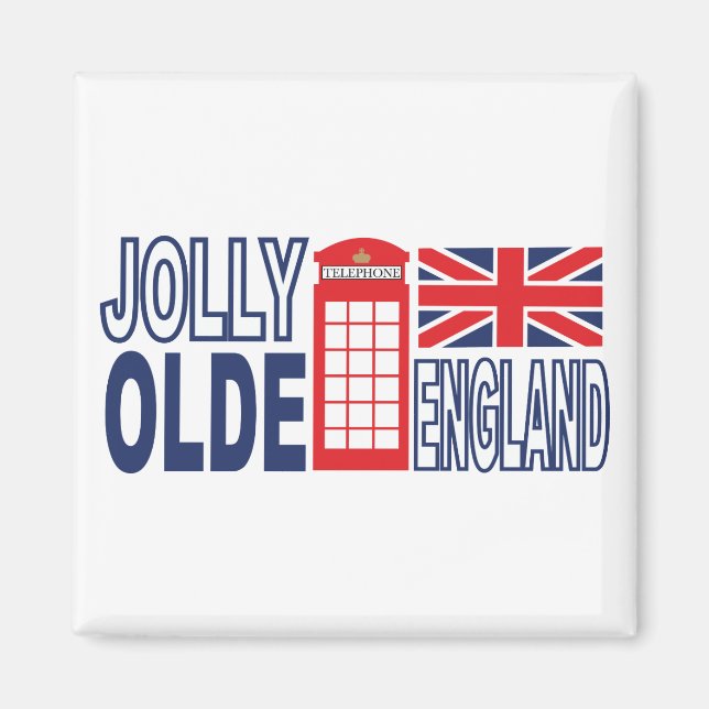 Jolly Olde England Magnet (Framsidan)