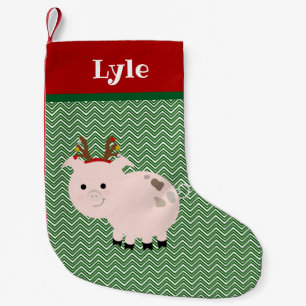 Jolly Pet Gris Personlig Stocking Liten Julstrumpa