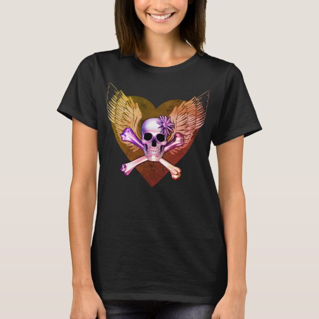 Jolly Rachel med Vingar T-Shirt (Framsida)