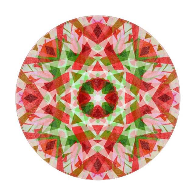 Jolly Red Green Christmas Star Dopamine Decor (Framsidan)