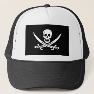 Jolly Roger av Calico Jack Rackham (BLACK) Keps