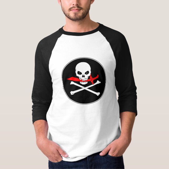 Jolly Roger (cutlass)T-Shirt T Shirt (Framsida)