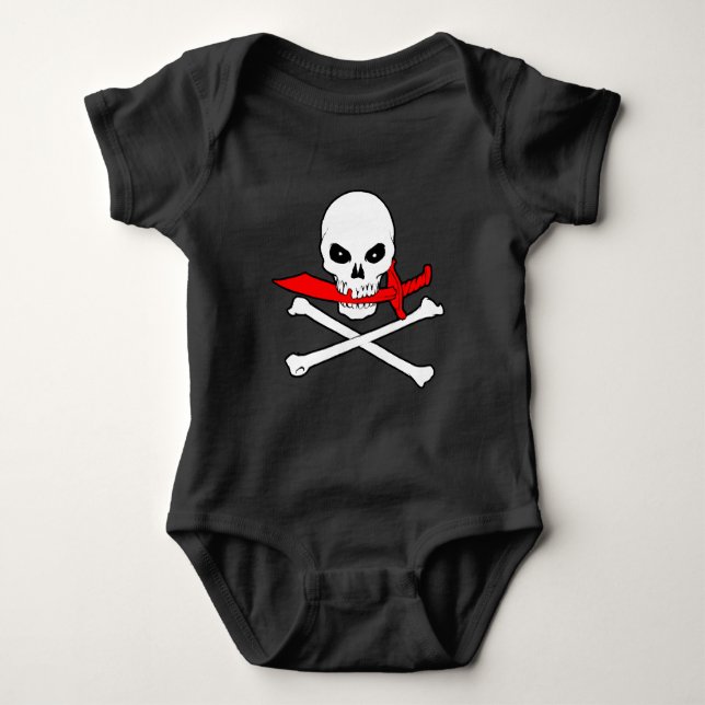 Jolly Roger (Cutlass) Tee Shirt (Framsida)