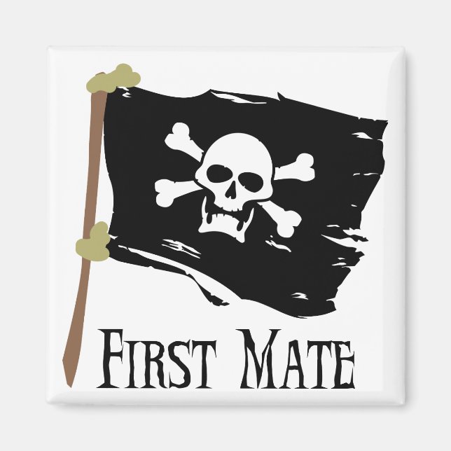 Jolly Roger First Mate Magnet (Framsidan)