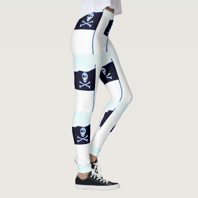 jolly roger flaggavit leggings (Höger)