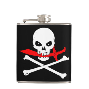 Jolly Roger Flask Fickplunta